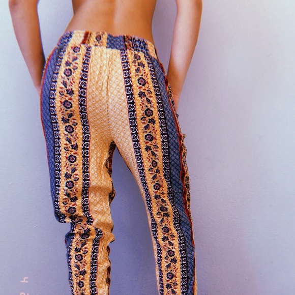 Pants - SALE🔺Patterned Drawstring "Hippie" Pants